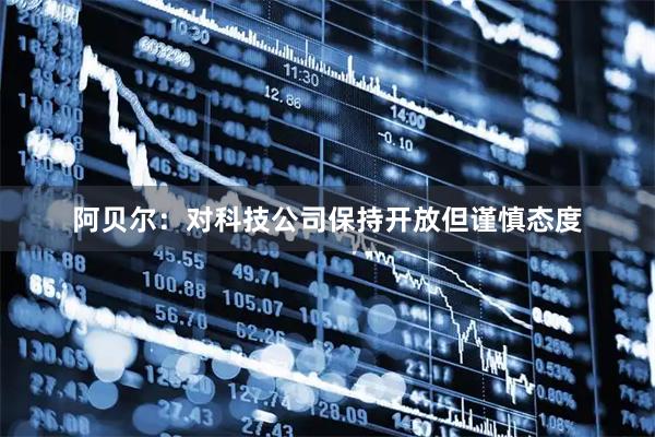 阿贝尔：对科技公司保持开放但谨慎态度