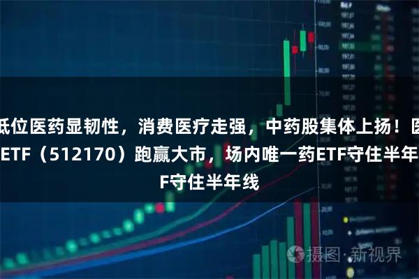 低位医药显韧性，消费医疗走强，中药股集体上扬！医疗ETF（512170）跑赢大市，场内唯一药ETF守住半年线